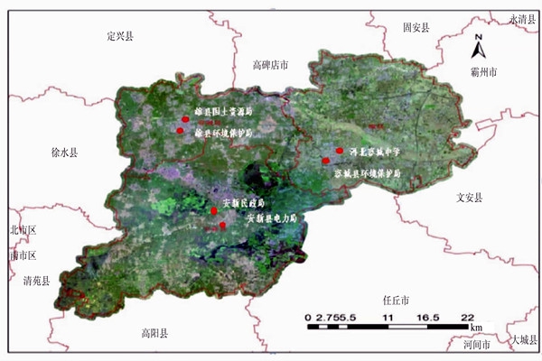 雄安新區(qū)空氣質(zhì)量實時監(jiān)測的點位狀況！