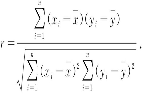 室內(nèi)環(huán)境監(jiān)測(cè)辨識(shí)指標(biāo)Pearson的相關(guān)系數(shù)！(圖1)